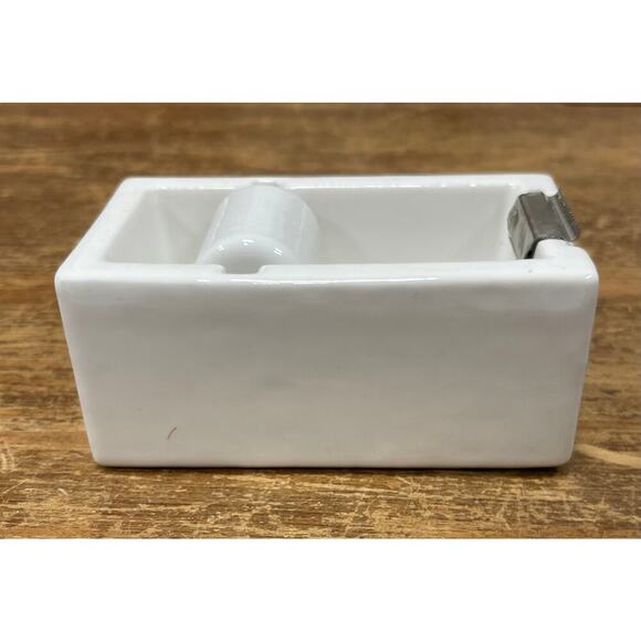 Porcelain Tape Dispenser.  KK462 - Picture 4 of 4